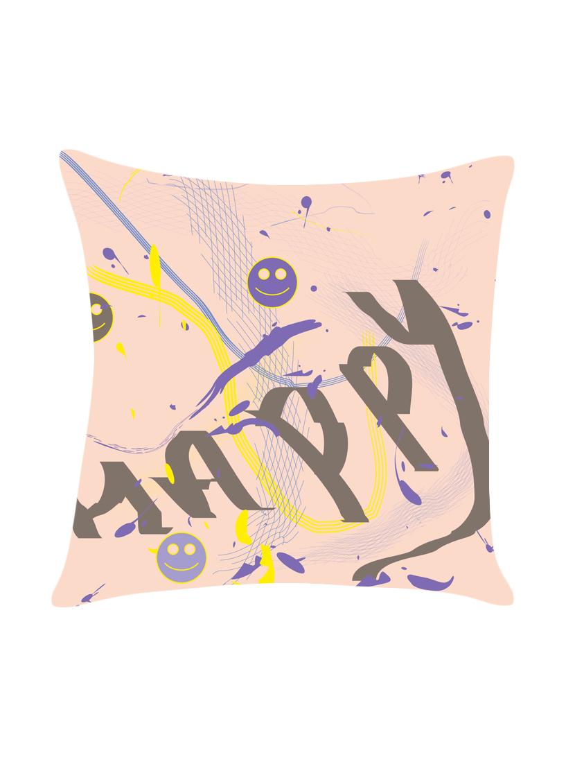 digitally printed satin cushion cover - 13713646 -  Zoom Image - 0