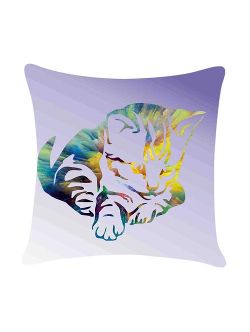 digitally printed satin cushion cover - 13713652 - Standard Image - 0