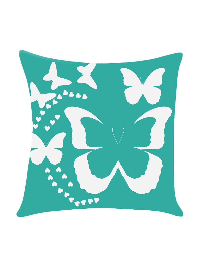 digitally printed butterflies & hearts with negative print - 13713656 - Zoom Image - 0
