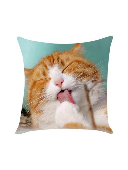 digitally printed satin cushion cover - 13713668 -  Standard Image - 0