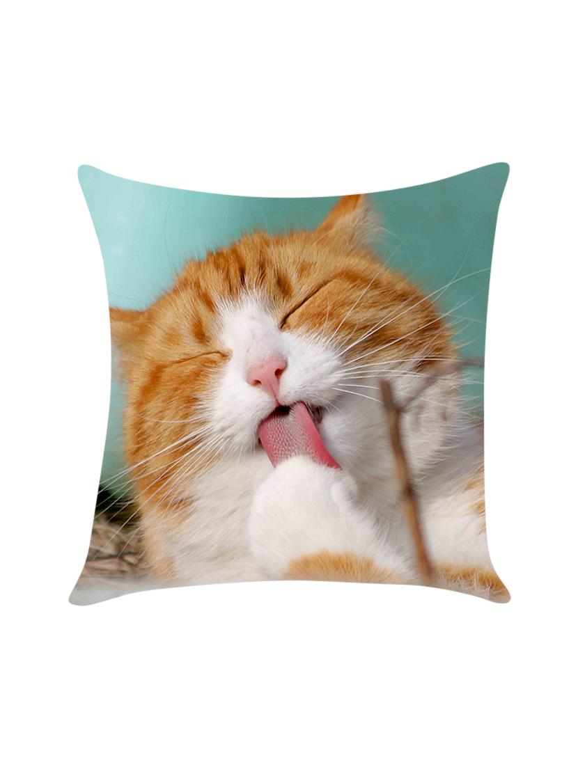 digitally printed satin cushion cover - 13713668 -  Zoom Image - 0