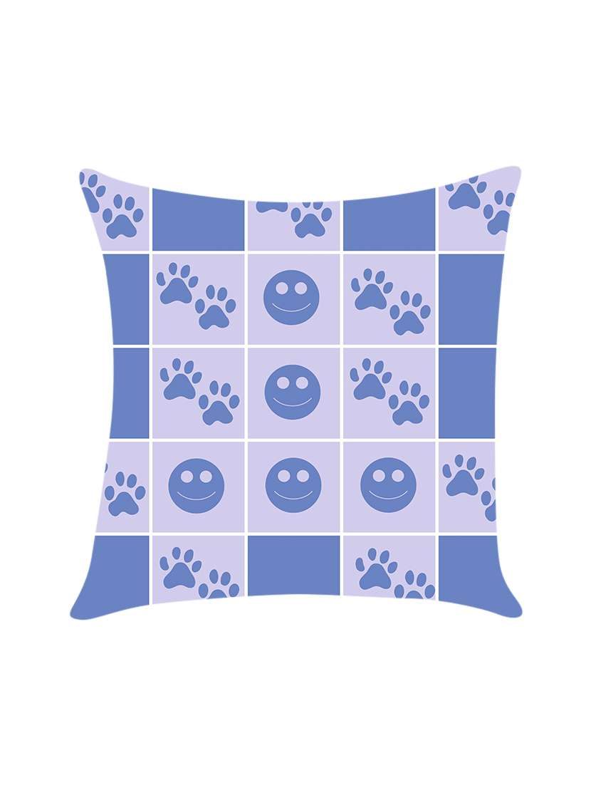 digitally printed satin cushion cover