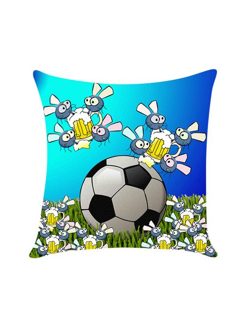 digitally printed satin cushion cover - 13713682 - Standard Image - 0