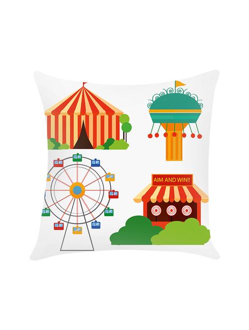digitally printed satin cushion cover - 13713685 - Standard Image - 0