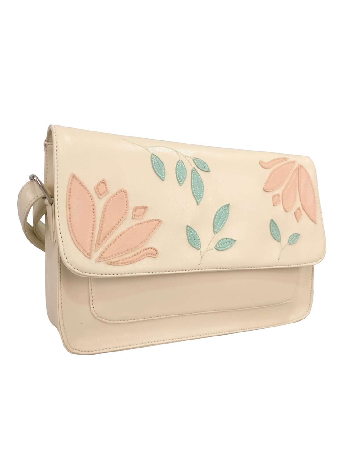 pink leatherette regular sling bag - 13717475 -  Standard Image - 3