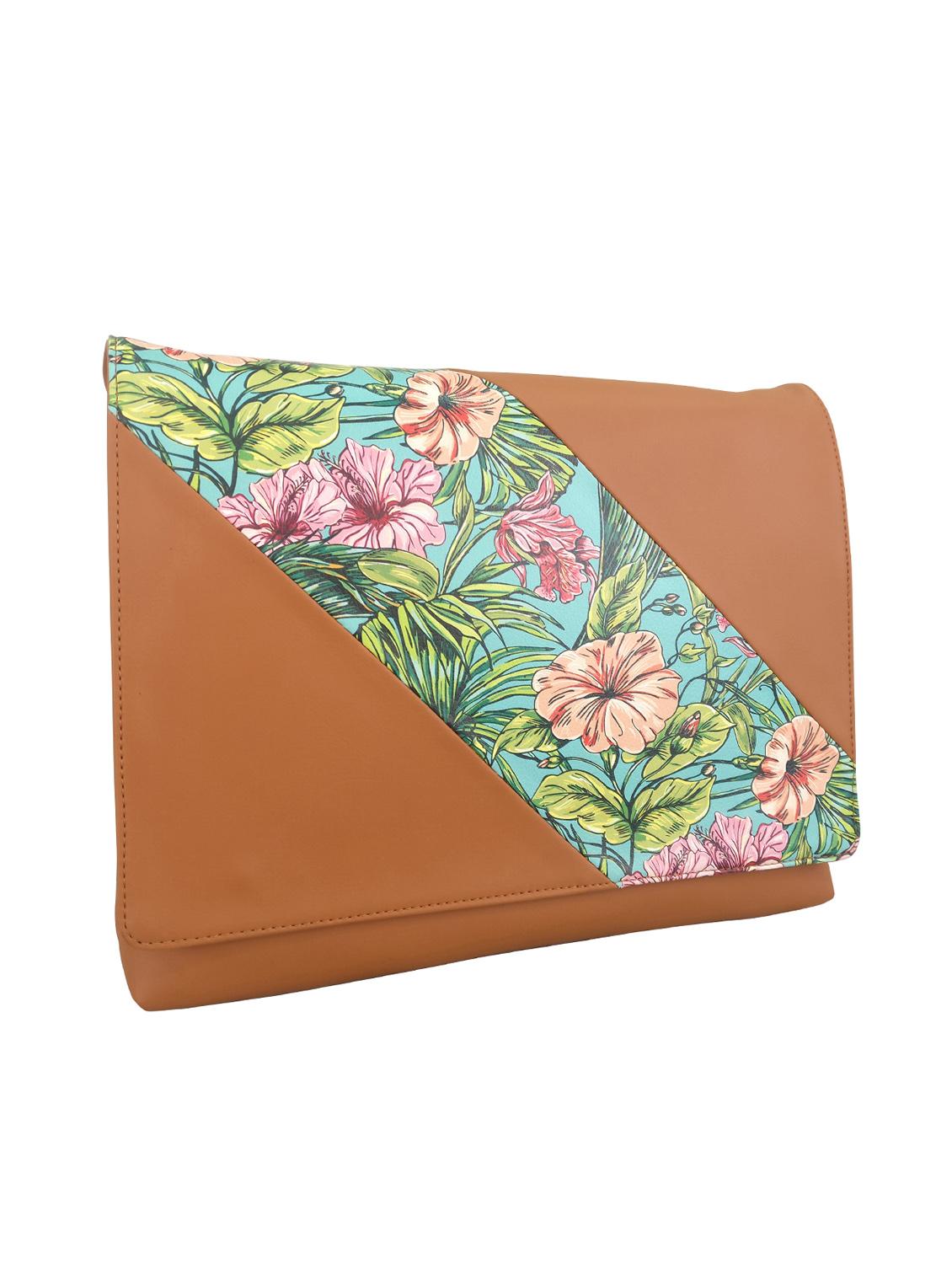 brown leatherette regular sling bag - 13717477 - Standard Image - 3