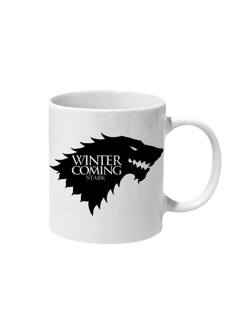 mooch wale game of thrones winter is coming house stark ceramic mug