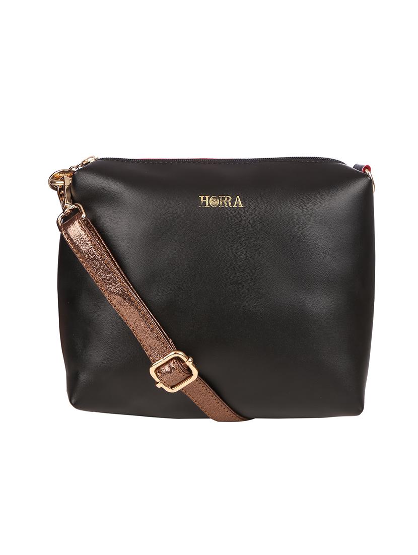 black leatherette regular tote - 13740704 - Standard Image - 5