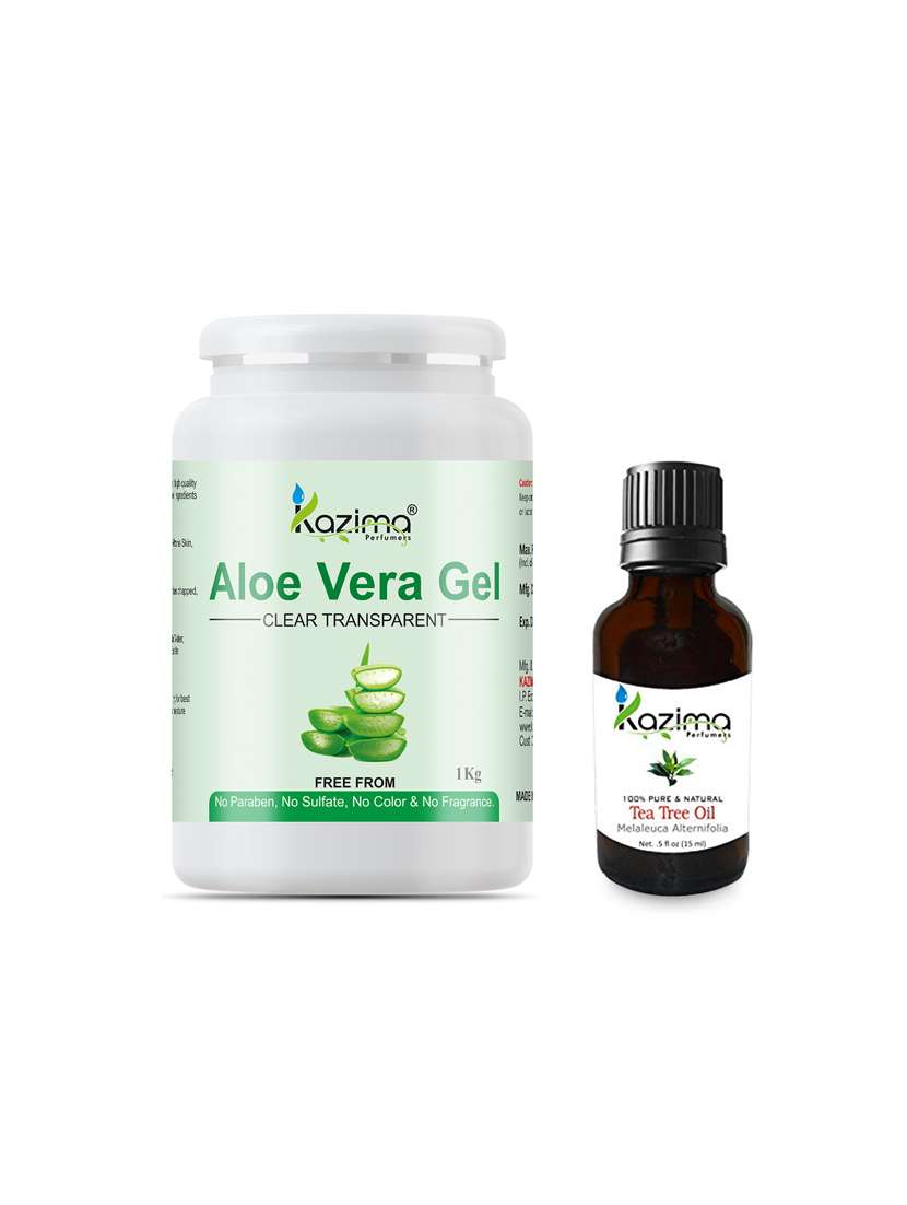 kazima aloe vera gel and kazima tea tree oil - 13744454 - Zoom Image - 0