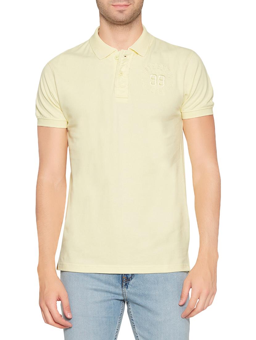 solid cream cotton t-shirt - 13747795 - Zoom Image - 0