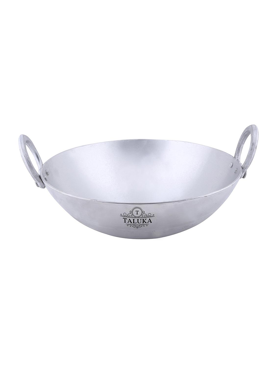 aluminium kadhai wok capacity 2 liter