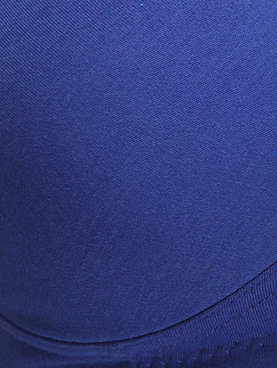 blue cotton tshirt bra - 13758997 - Standard Image - 3