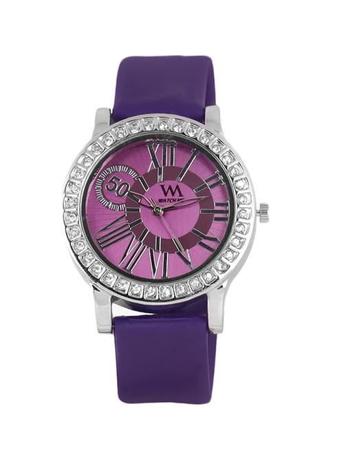watch me purple analog watch for girls and women - 13768887 - Standard Image - 0