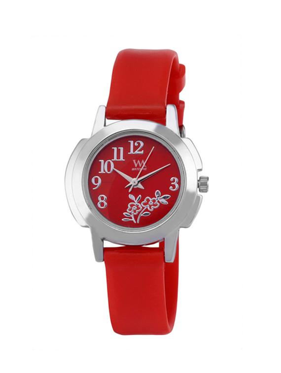watch me red analog watch for girls and women - 13768908 - Zoom Image - 0