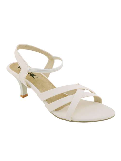 white back strap sandal - 13776159 -  Standard Image - 0