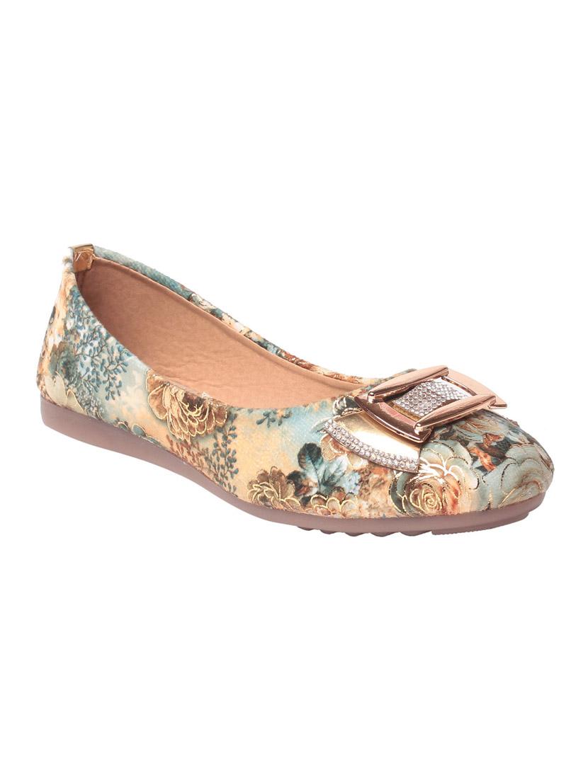 multi colored slip on ballerina - 13776428 -  Zoom Image - 0
