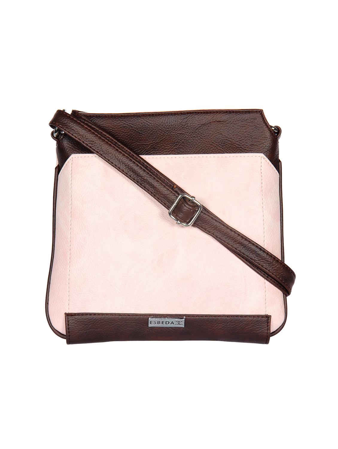 pink leatherette  regular sling bag - 13785990 -  Zoom Image - 0