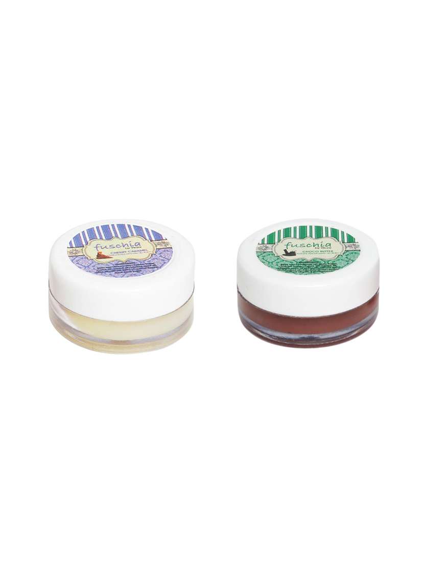 fuschia caramel & choco butter lip balm combo