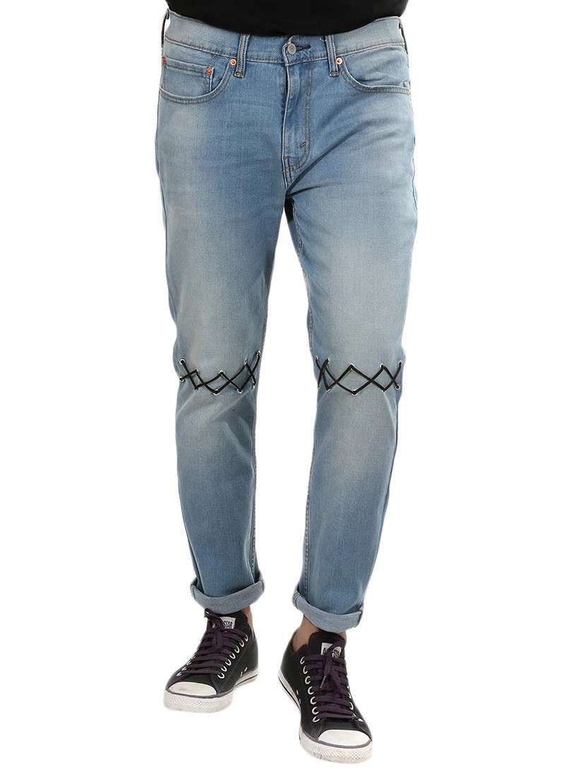 blue denim washed jeans