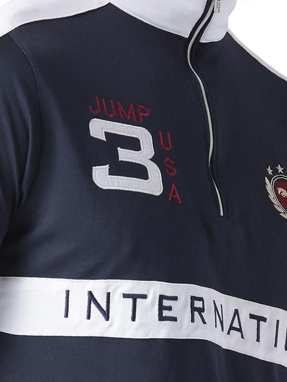 navy blue polyester t-shirt - 13821370 - Standard Image - 3