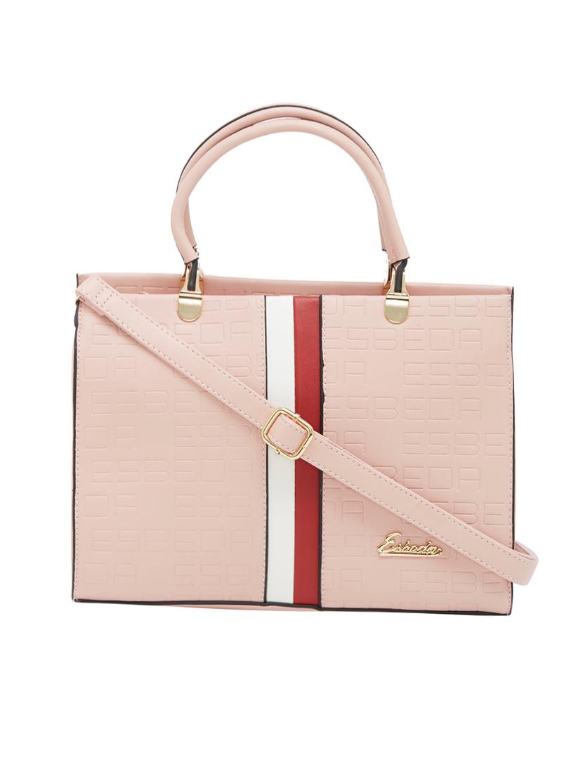 pink leatherette  handbag - 13822282 -  Zoom Image - 0