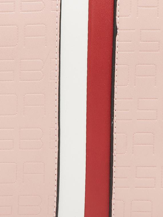 pink leatherette handbag - 13822282 - Standard Image - 3