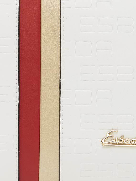 white leatherette handbag - 13822289 - Standard Image - 3