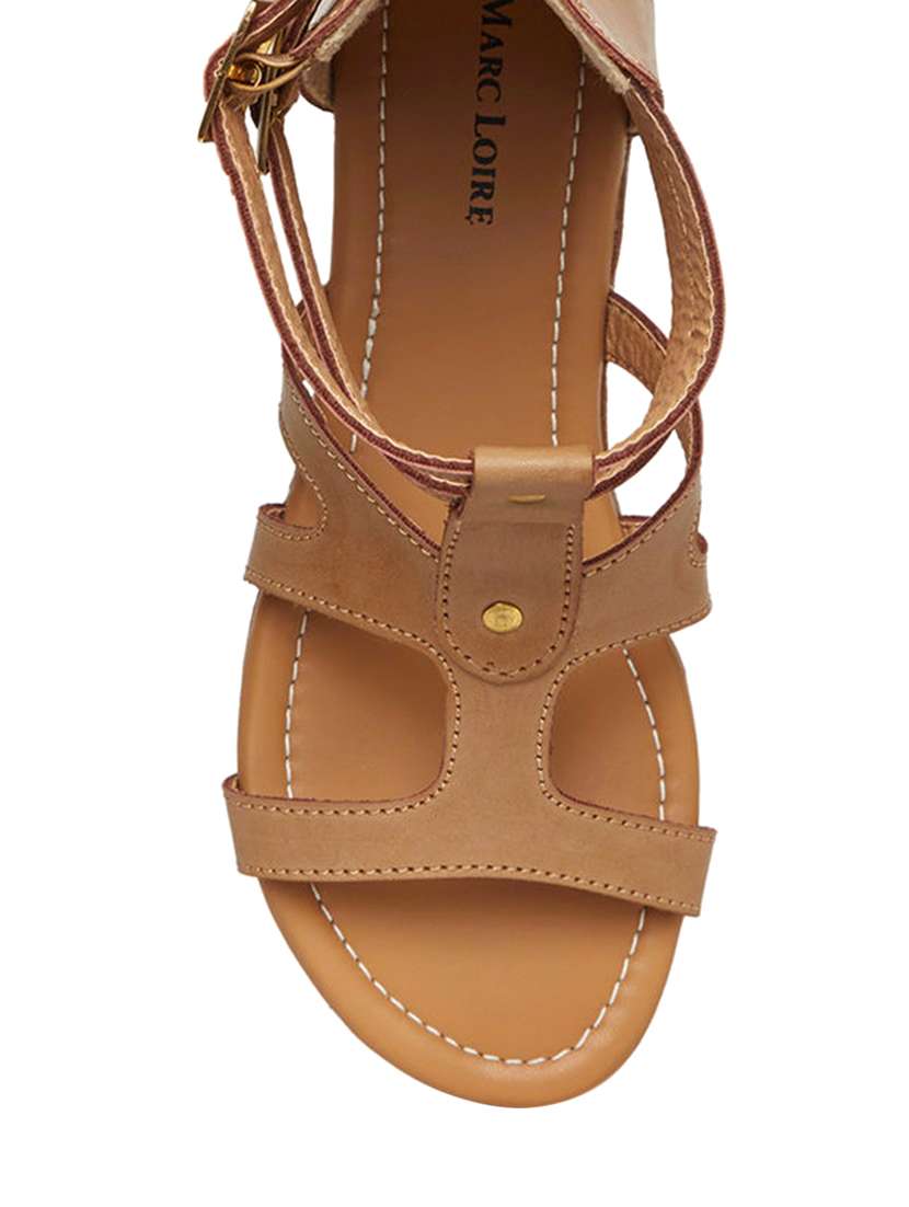 brown closed back sandal - 13822510 -  Standard Image - 3