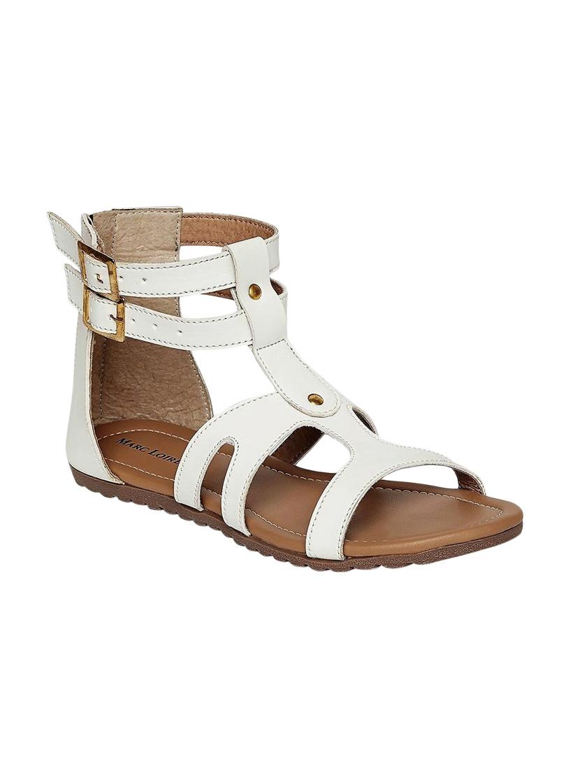 white closed back sandal - 13822511 - Zoom Image - 0