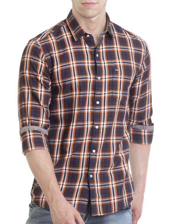 multi colored cotton casual shirt