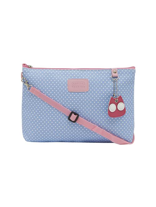 blue leatherette  regular sling bag - 13829768 -  Standard Image - 0