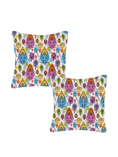 ambbi collection digitally religious printed set of 2 cushion cover - 13834755 - Standard Image - 0