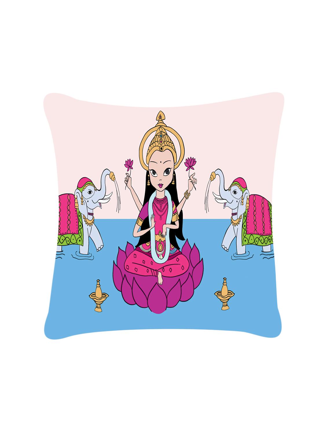 ambbi collection digitally religious printed cushion cover - 13834769 - Zoom Image - 0