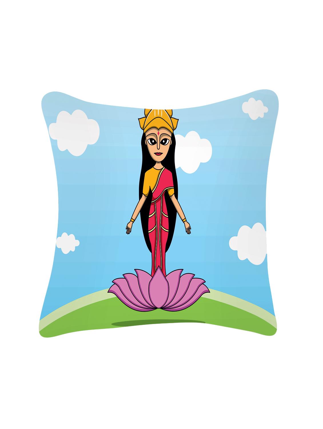 ambbi collection digitally religious printed cushion cover - 13834775 -  Zoom Image - 0