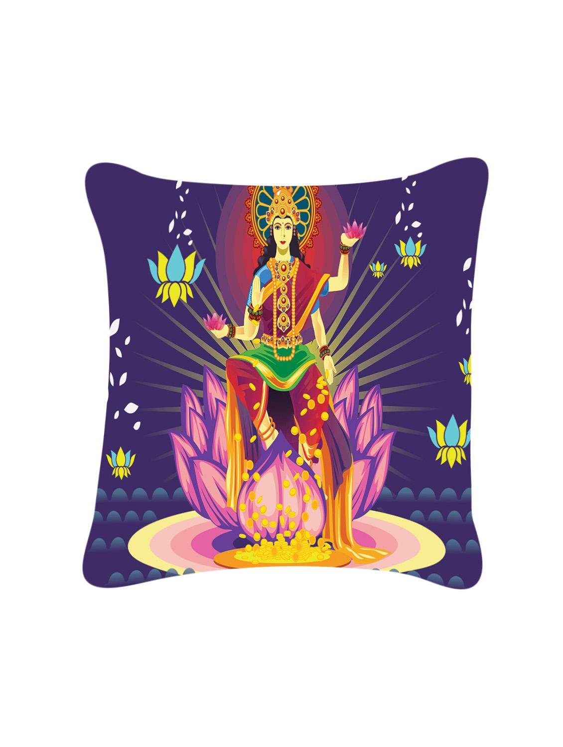 ambbi collection digitally religious printed cushion cover - 13834784 - Zoom Image - 0