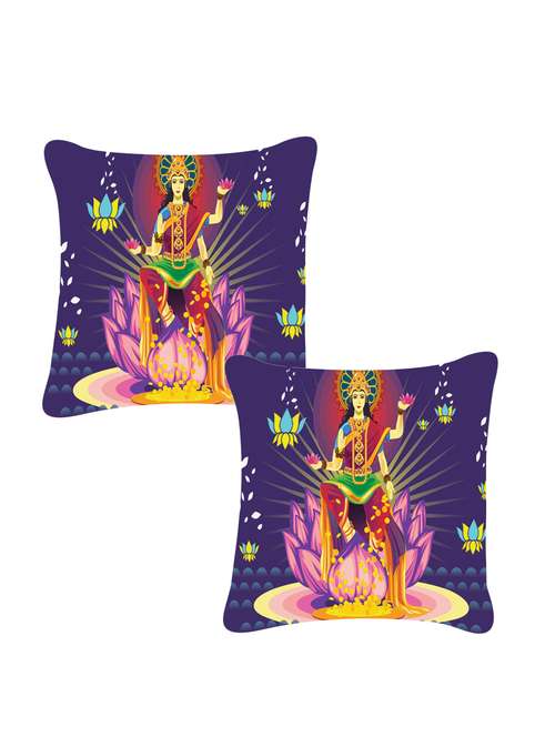 ambbi collection digitally religious printed set of 2 cushion cover - 13834785 -  Standard Image - 0