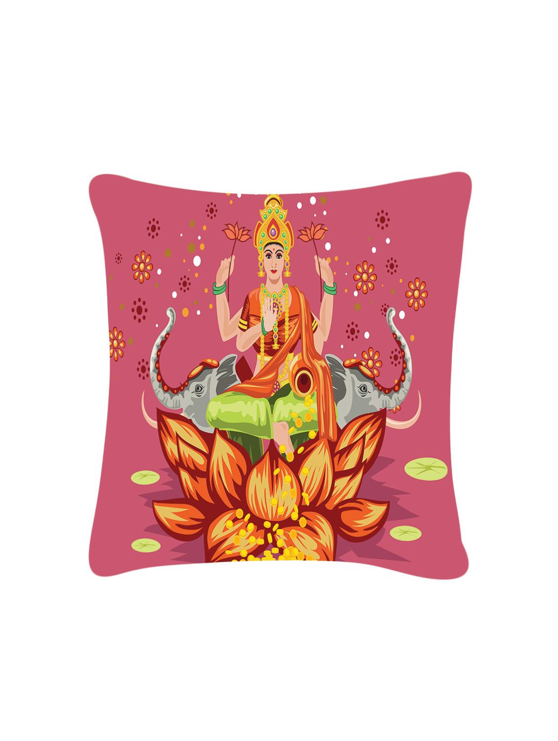 ambbi collection digitally religious printed cushion cover - 13834787 - Zoom Image - 0