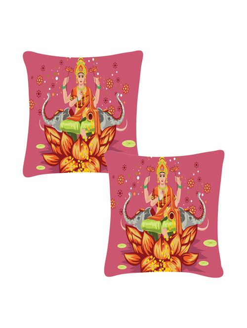 ambbi collection digitally religious printed set of 2 cushion cover - 13834788 - Standard Image - 0