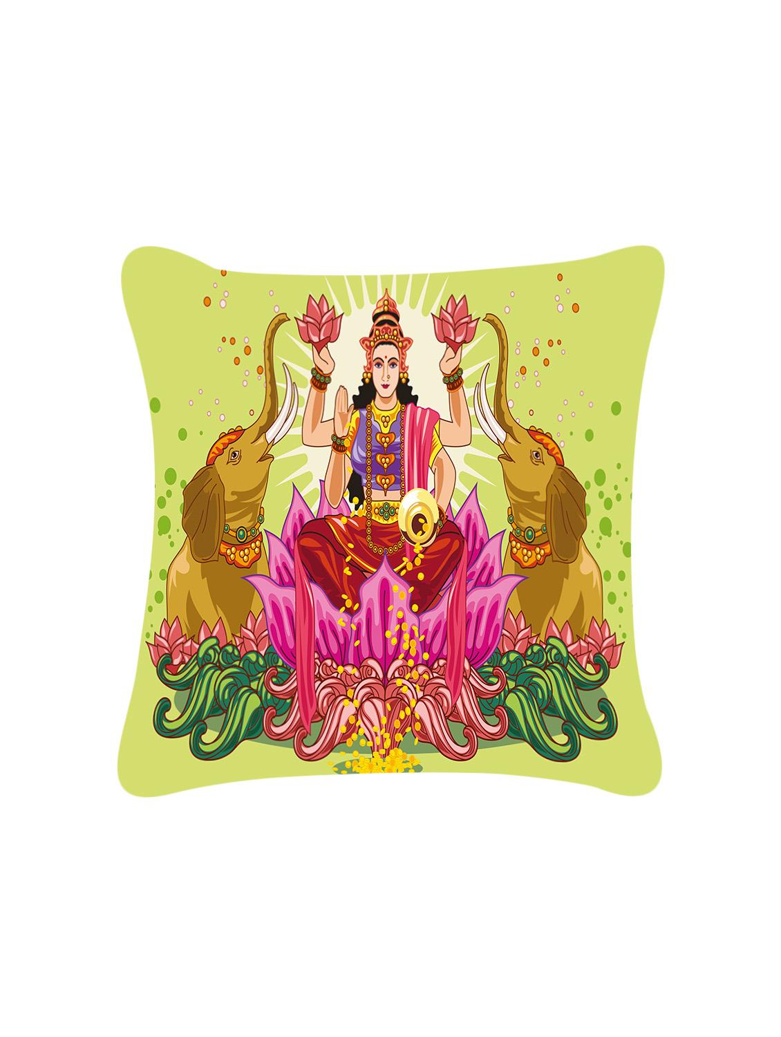 ambbi collection digitally religious printed cushion cover - 13834796 - Zoom Image - 0