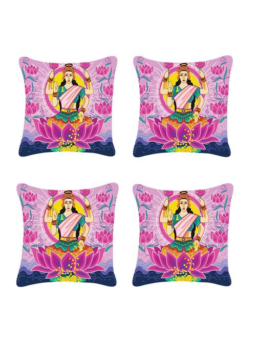 ambbi collection digitally religious printed set of 4 cushion cover - 13834801 - Standard Image - 0
