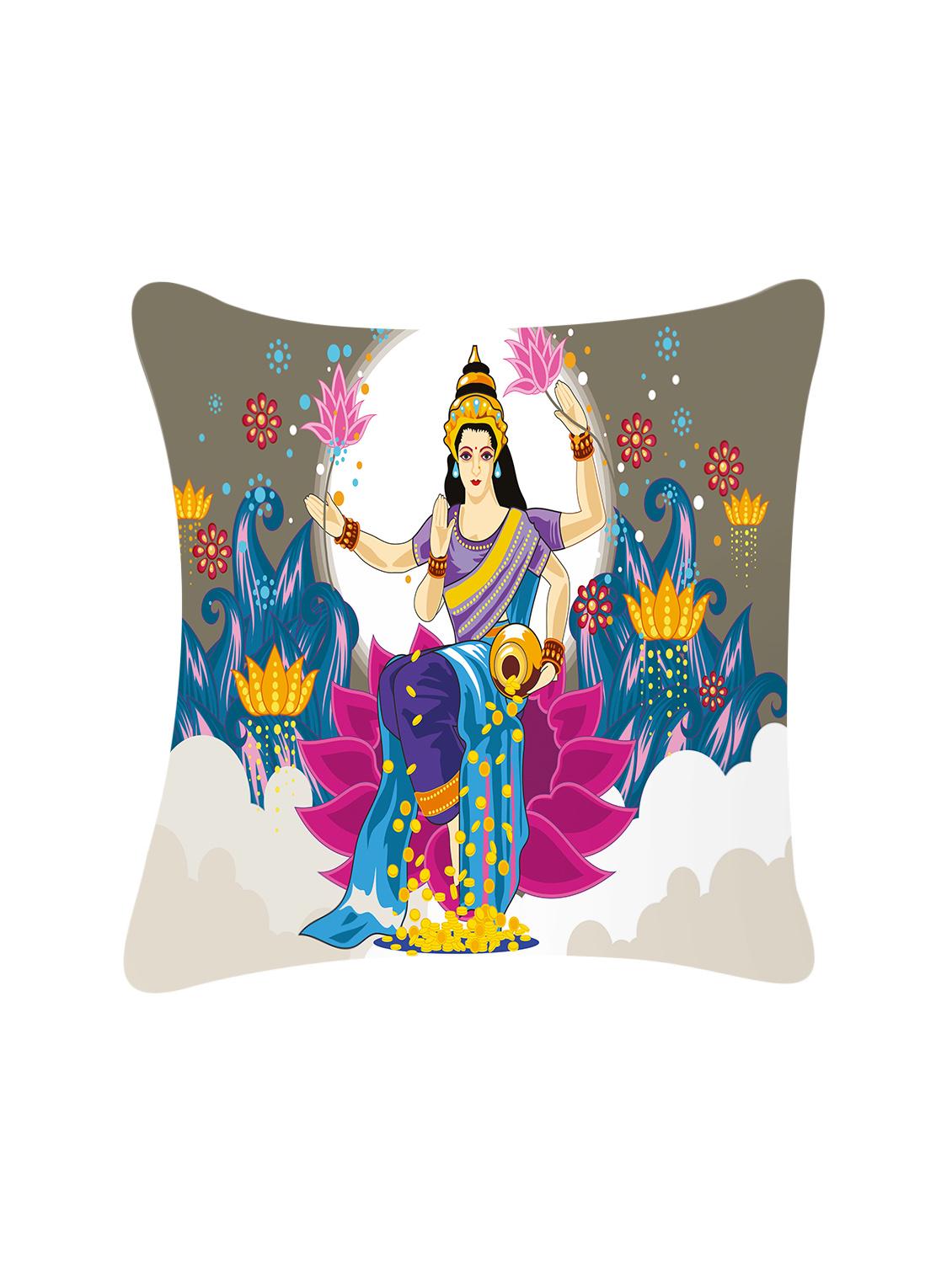 ambbi collection digitally religious printed cushion cover - 13834802 - Zoom Image - 0