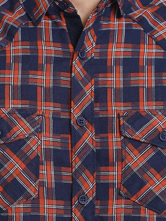 multi colored cotton casual shirt - 13834841 -  Standard Image - 3