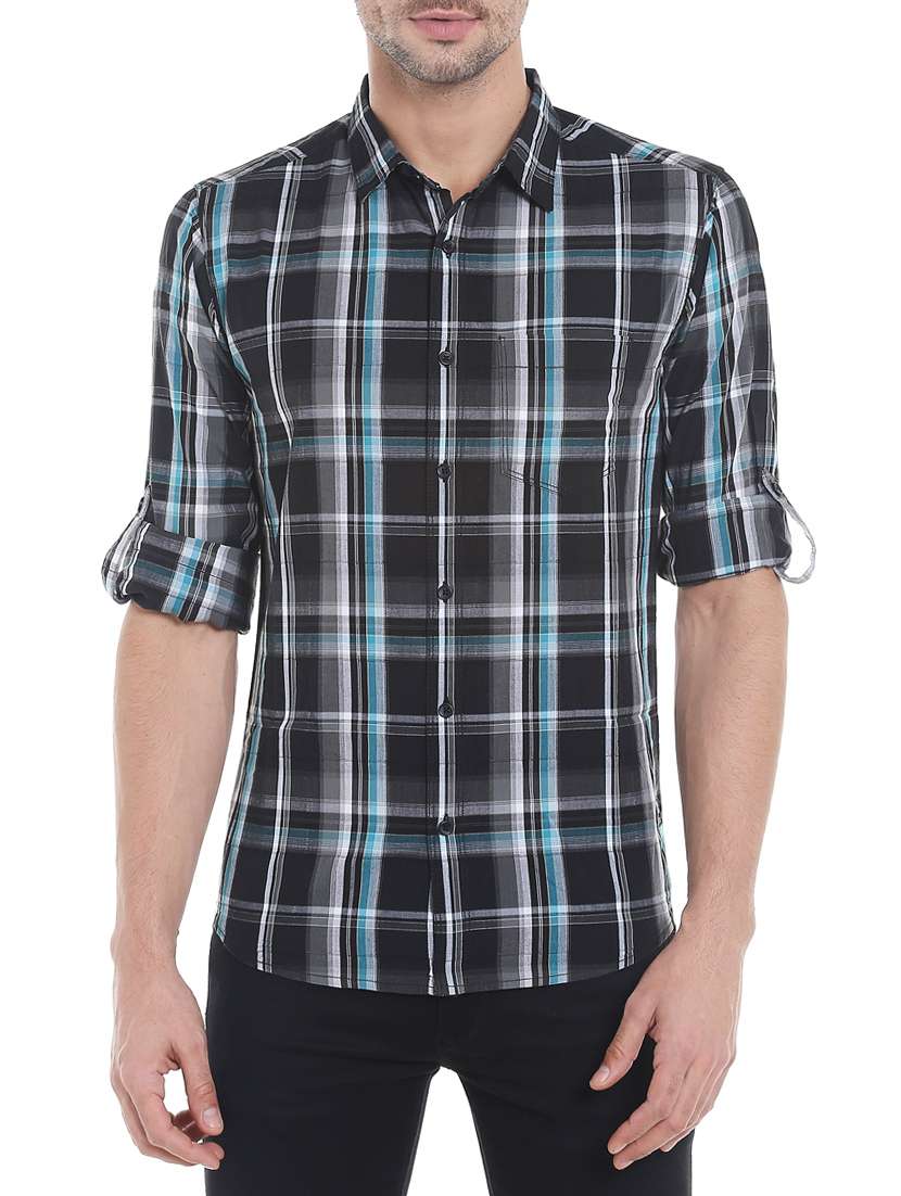 multi colored cotton casual shirt