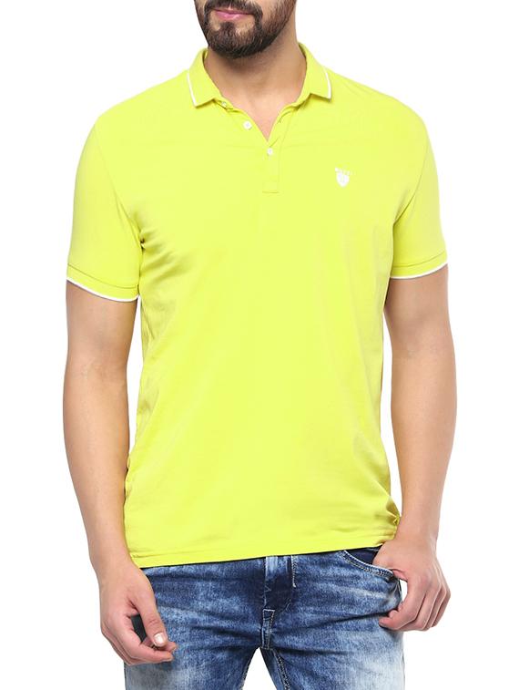 yellow cotton t-shirt - 13834941 - Zoom Image - 0