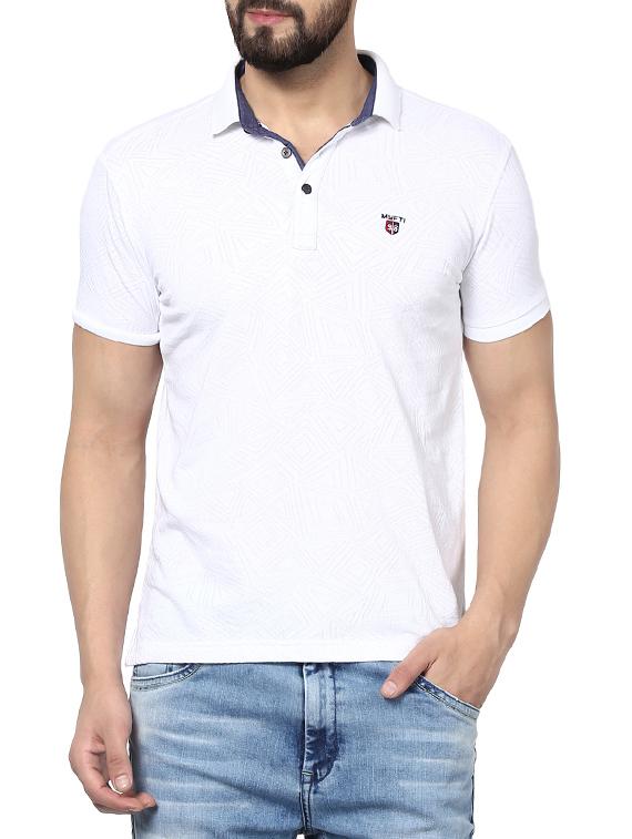 white cotton t-shirt - 13834945 - Zoom Image - 0