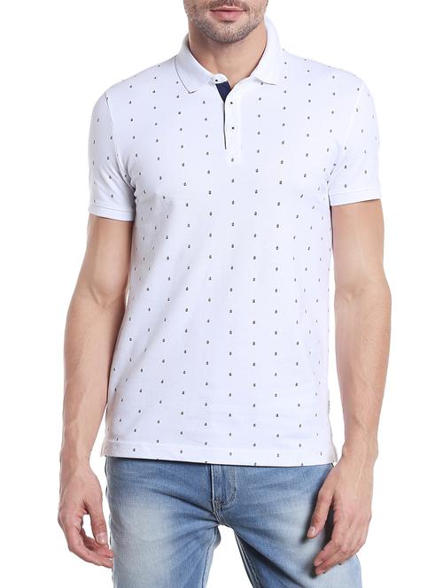 white cotton t-shirt - 13834963 - Standard Image - 0