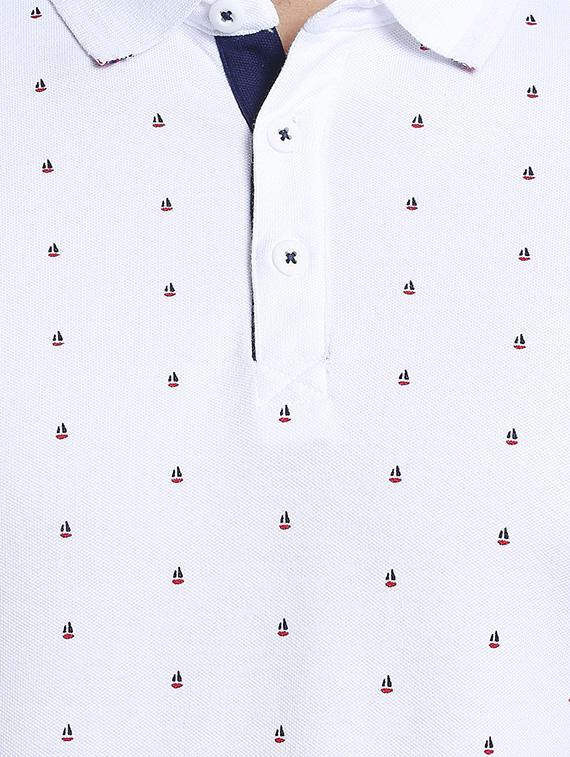 white cotton t-shirt - 13834963 - Standard Image - 3