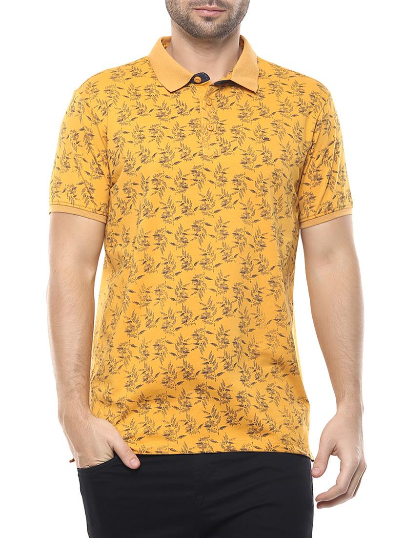 yellow cotton t-shirt - 13834969 -  Zoom Image - 0