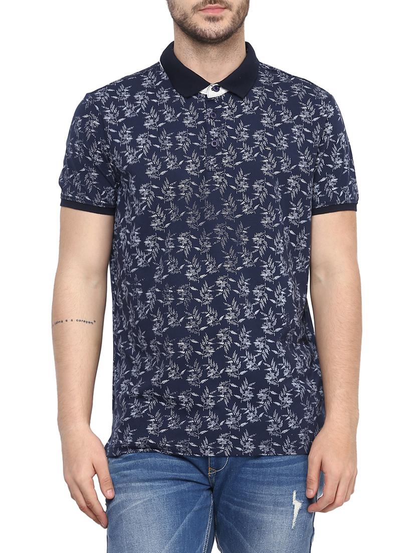 blue cotton t-shirt - 13834970 - Zoom Image - 0