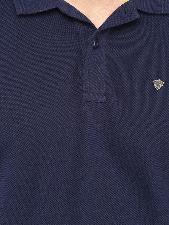 blue cotton t-shirt - 13834971 - Standard Image - 3